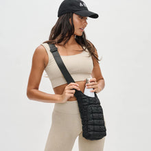Load image into Gallery viewer, Quilted Puffer Crossbody+Water Bottle