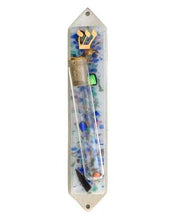 Load image into Gallery viewer, Sara Beames Wedding Glass Mezuzah
