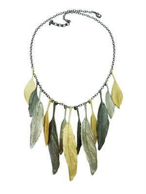 13-Feather Necklace