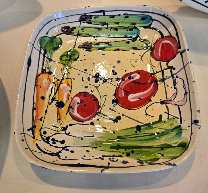 Donna Toohey Medium Square Ceramic Bowl