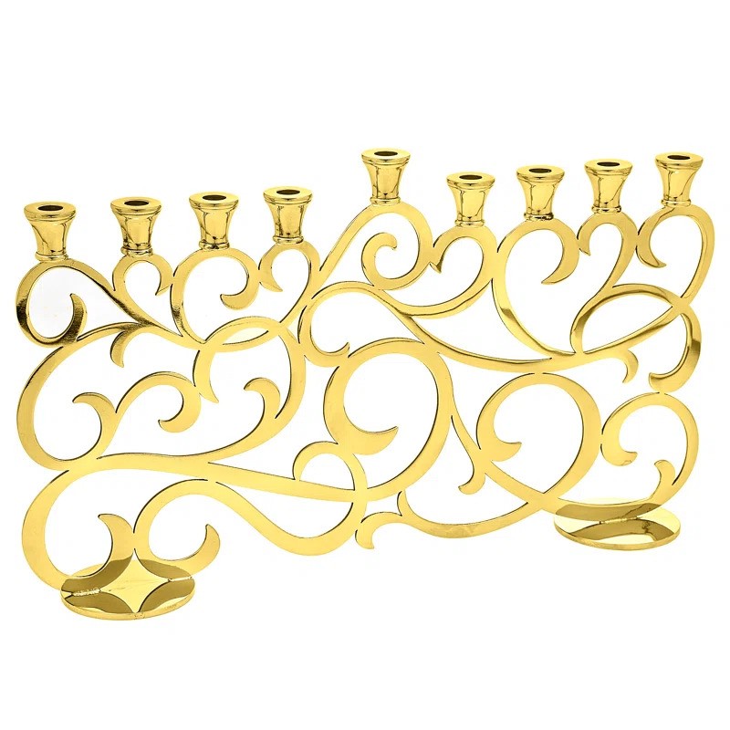 Godinger Gold Stainless Steel Menorah