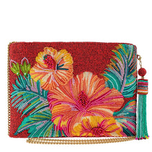 Load image into Gallery viewer, Mary Frances Island Fever Crossbody Beaded Clutch
