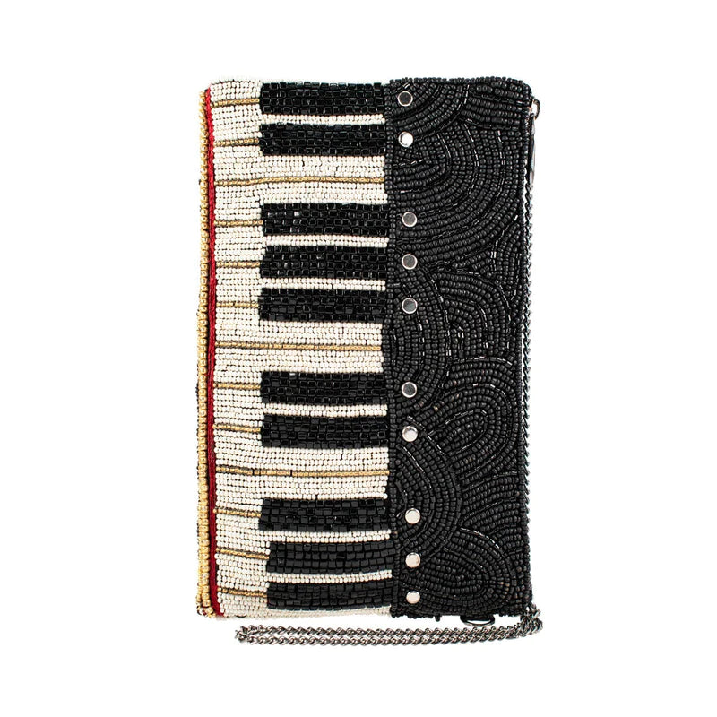 Keys to My Heart  Piano-Themed Crossbody Phone Bag