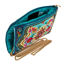 Load image into Gallery viewer, Mary Frances Venice Crossbody Beaded Phone Bag
