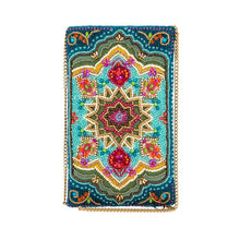 Load image into Gallery viewer, Mary Frances Venice Crossbody Beaded Phone Bag
