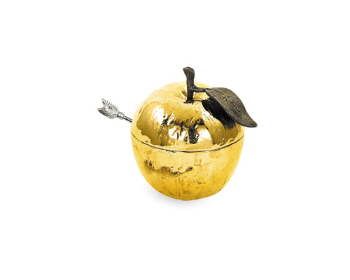 Michael Aram Goldplate Honey Pot With Spoon