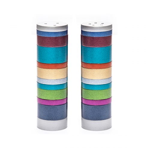 Anodized Aluminum Salt and Pepper Shakers