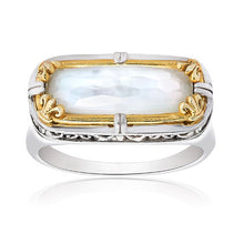 Load image into Gallery viewer, Mother-of-Pearl Bar Ring
