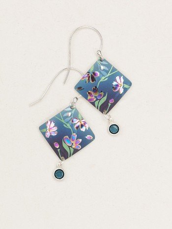 Holly Yashi Blue Garden Sonnet Earrings