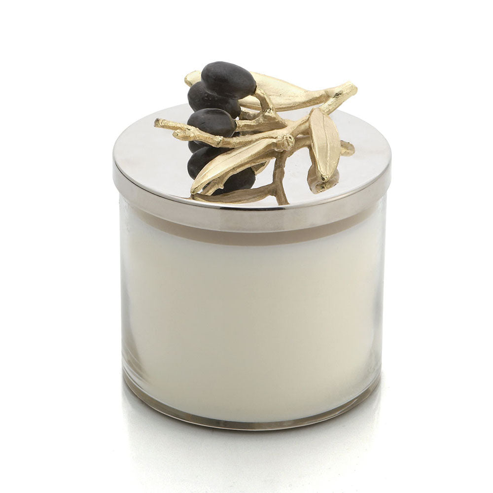 Michael Aram Goldtone Olive Candle