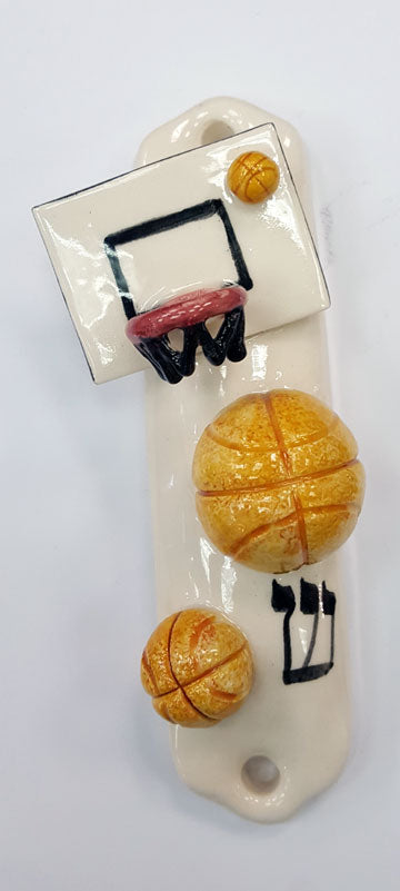 Basketball Mezuzah