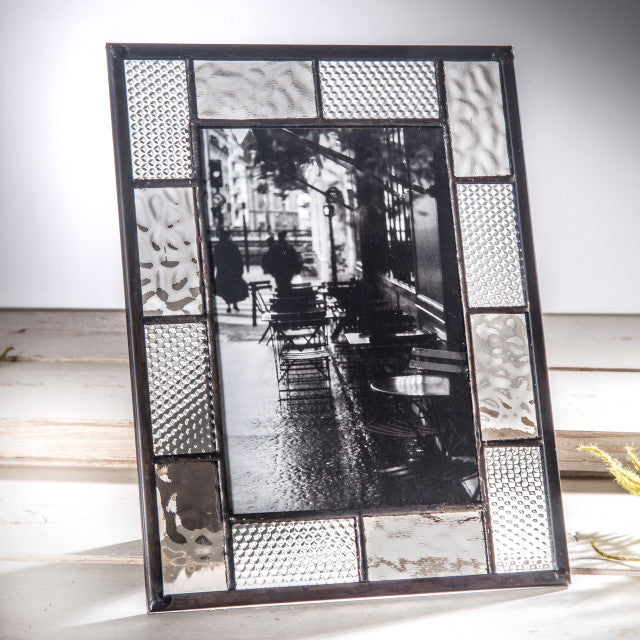 Devlin 4x6 Gray and Clear Cube Frame