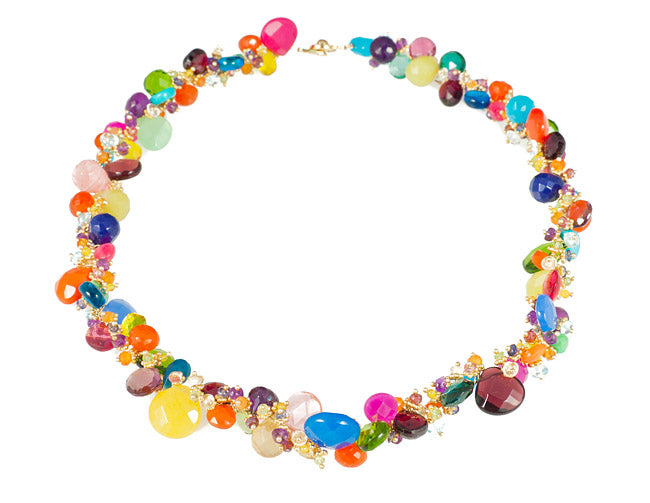 Jellybean Stone Necklace