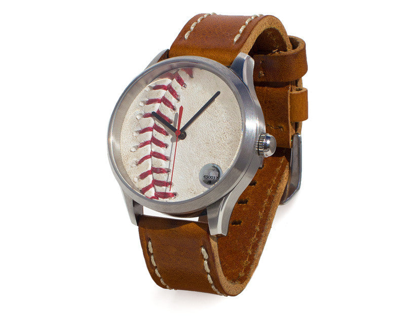 MLB Game-Used Baseball Watch