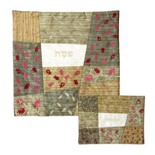 Load image into Gallery viewer, Yair Emanuel Embroidered Patchwork Matzah Cover
