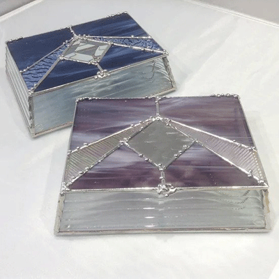 5x7 Stained Glass Box