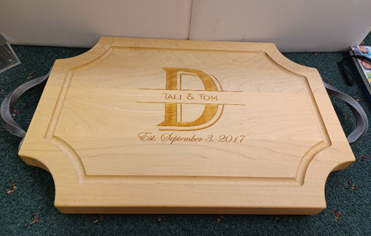 18x12 Personalized Wooden Cutting Board