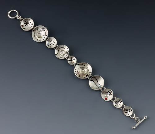 Ann Carol Designs Modernist Link Bracelet